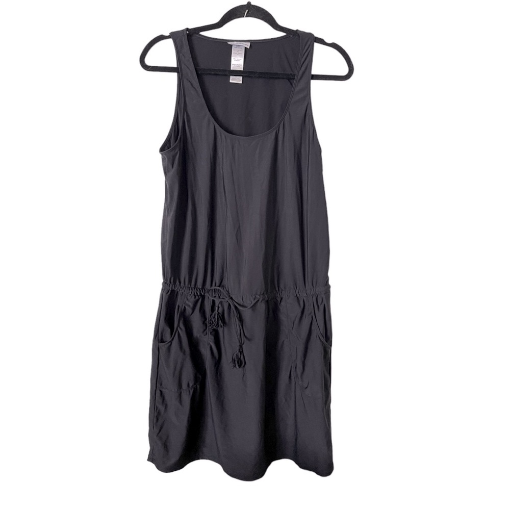 Tommy Bahama Black Swim Coverup Tank Dress with Pockets L